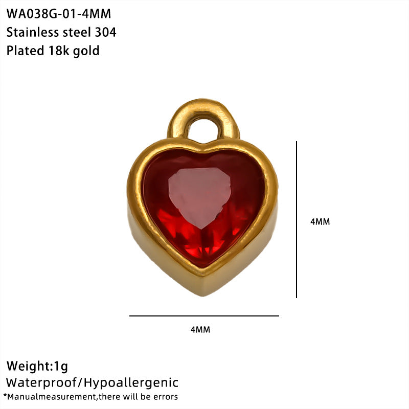 1 Piece 304 Stainless Steel Pendant Jewelry Accessory For Durable And Stylish Wear