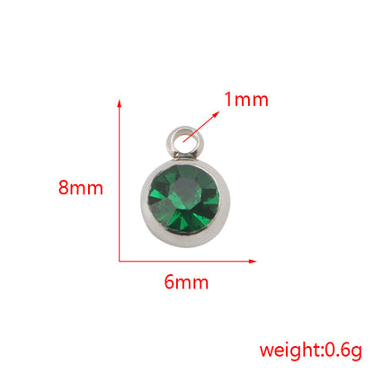 Circle Pendant Jewelry Accessory With PVD Coated Finish, Stylish And Durable Design
