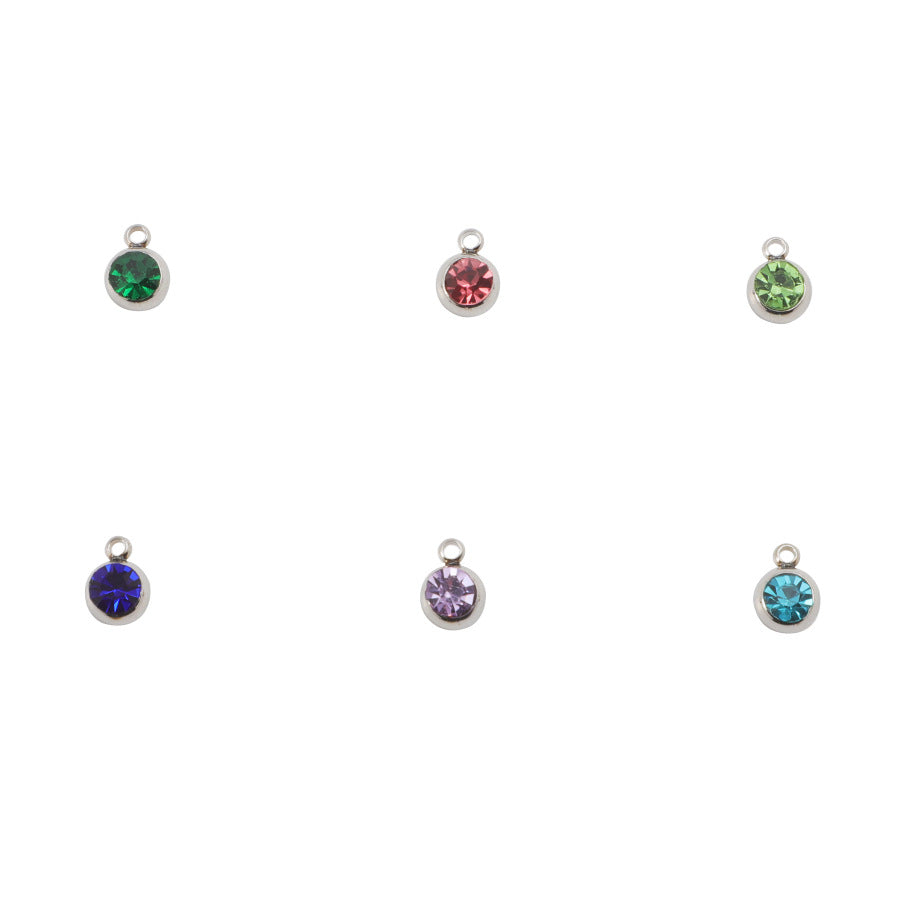 Circle Pendant Jewelry Accessory With PVD Coated Finish, Stylish And Durable Design