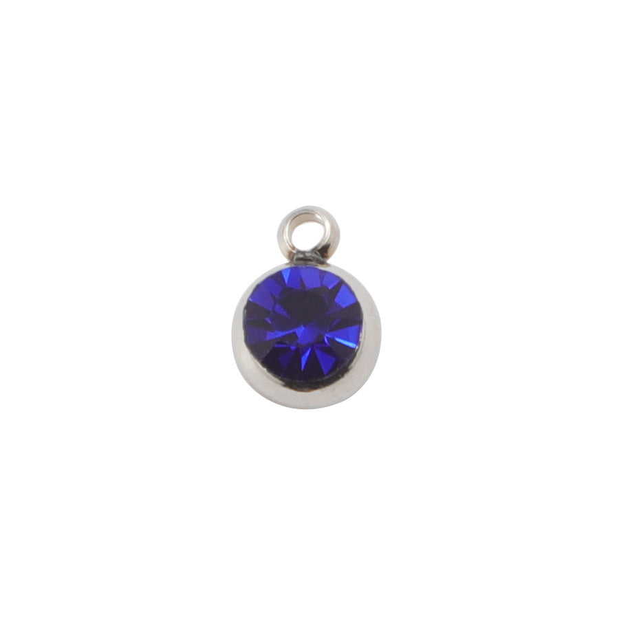Circle Pendant Jewelry Accessory With PVD Coated Finish, Stylish And Durable Design
