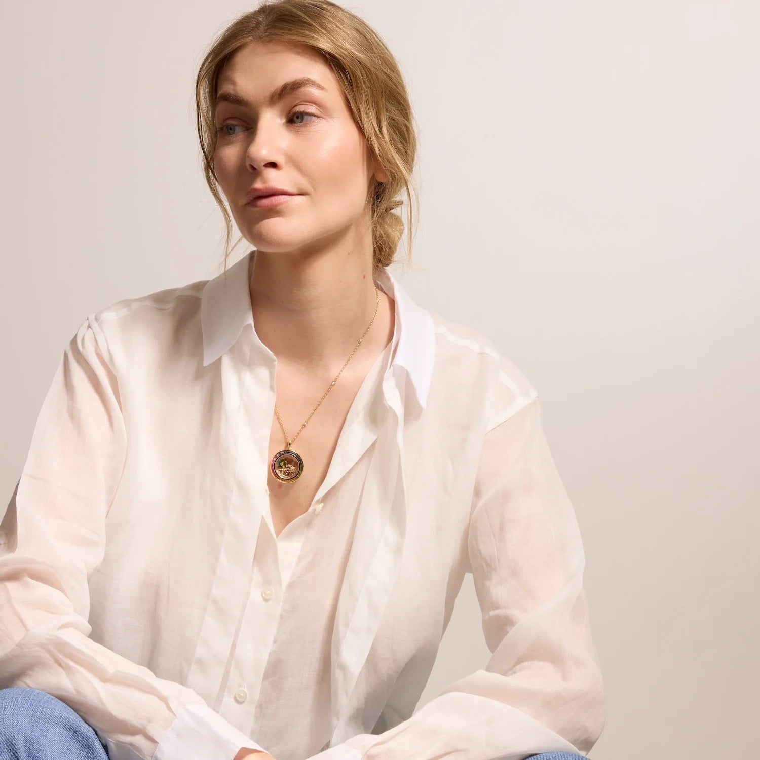 Glass Locket Charms In Colour, Jewelry Accessories Featuring Elegant Design