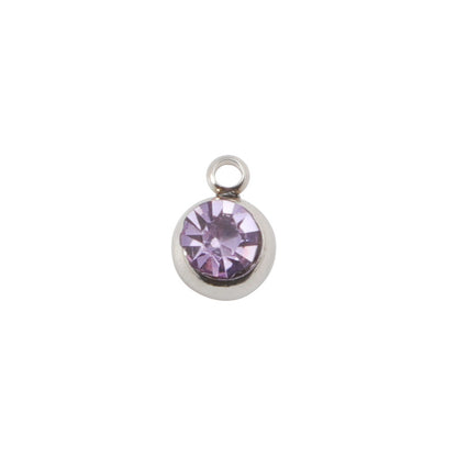 Circle Pendant Jewelry Accessory With PVD Coated Finish, Stylish And Durable Design