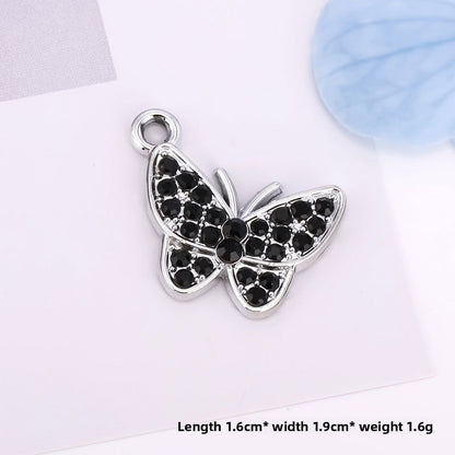 Butterfly Love Charms Jewelry Accessories In Alloy Featuring Elegant Colour Design