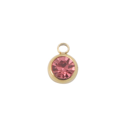 Circle Pendant Jewelry Accessory With PVD Coated Finish, Stylish And Durable Design