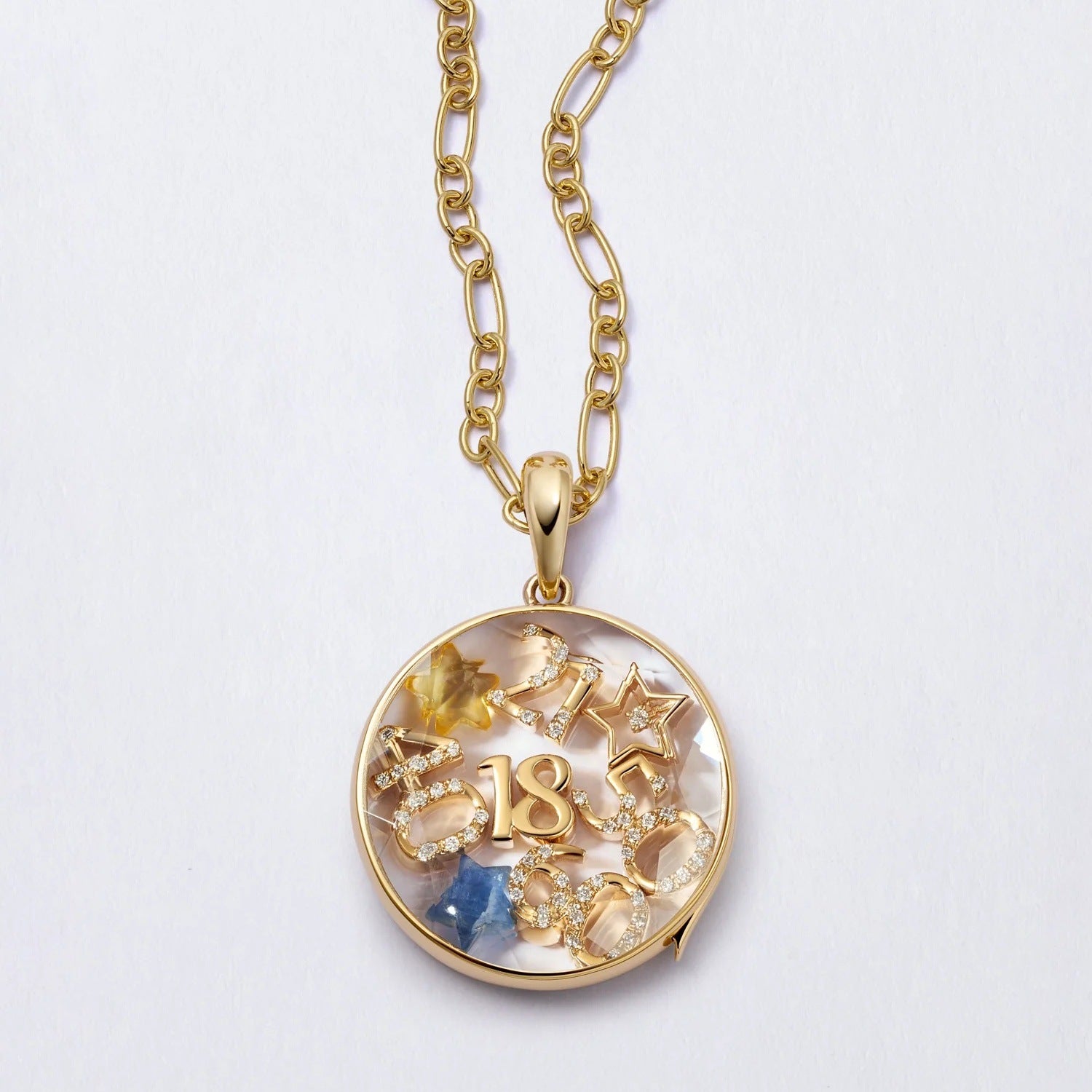 Glass Locket Charms In Colour, Jewelry Accessories Featuring Elegant Design