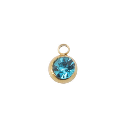 Circle Pendant Jewelry Accessory With PVD Coated Finish, Stylish And Durable Design