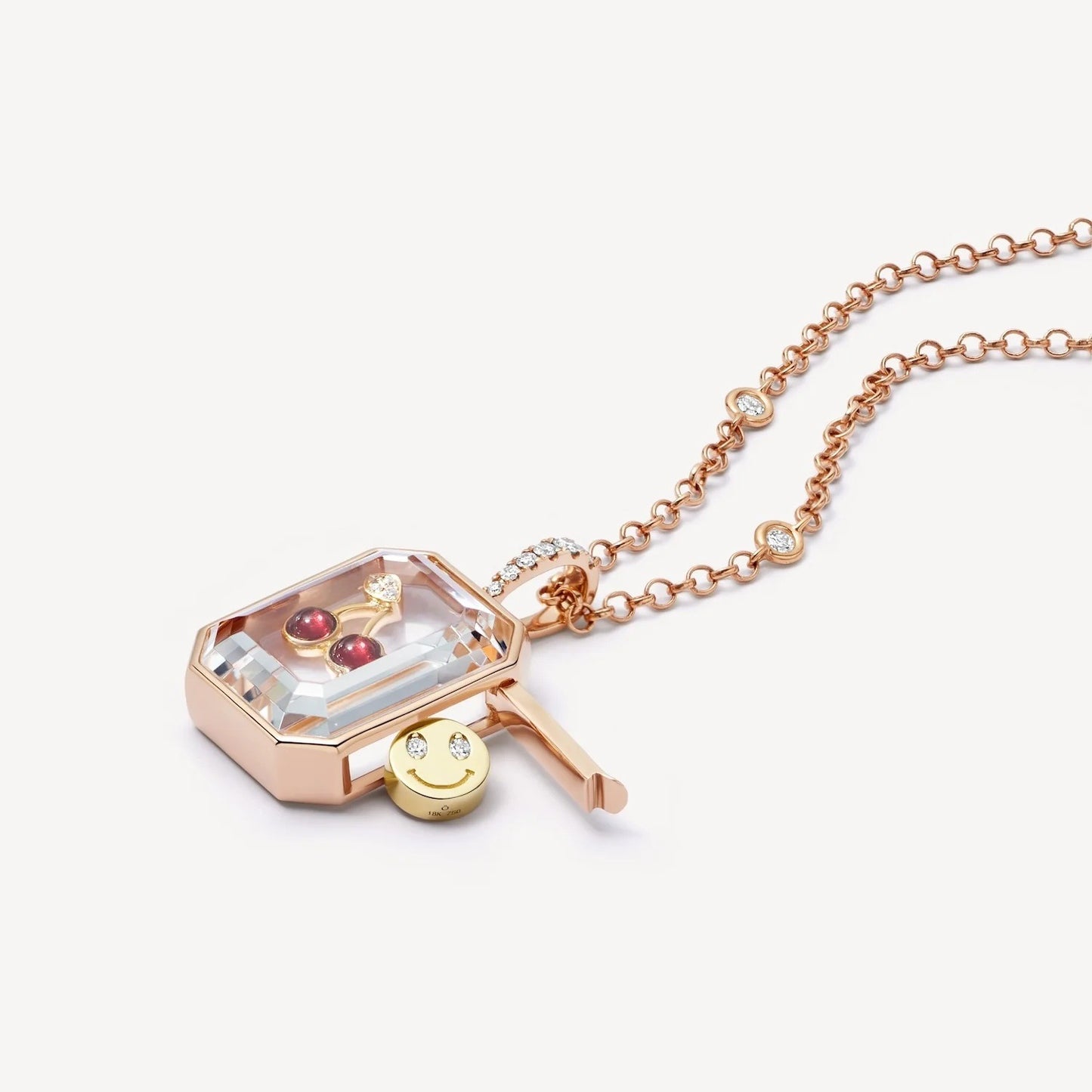 Glass Locket Charms In Colour, Jewelry Accessories Featuring Elegant Design