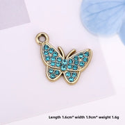 Lake Blue Butterfly Gold