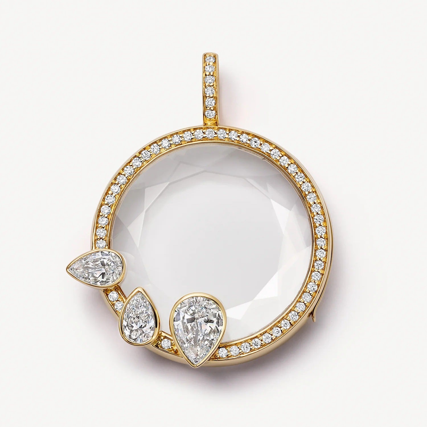 Glass Locket Charms In Colour, Jewelry Accessories Featuring Elegant Design