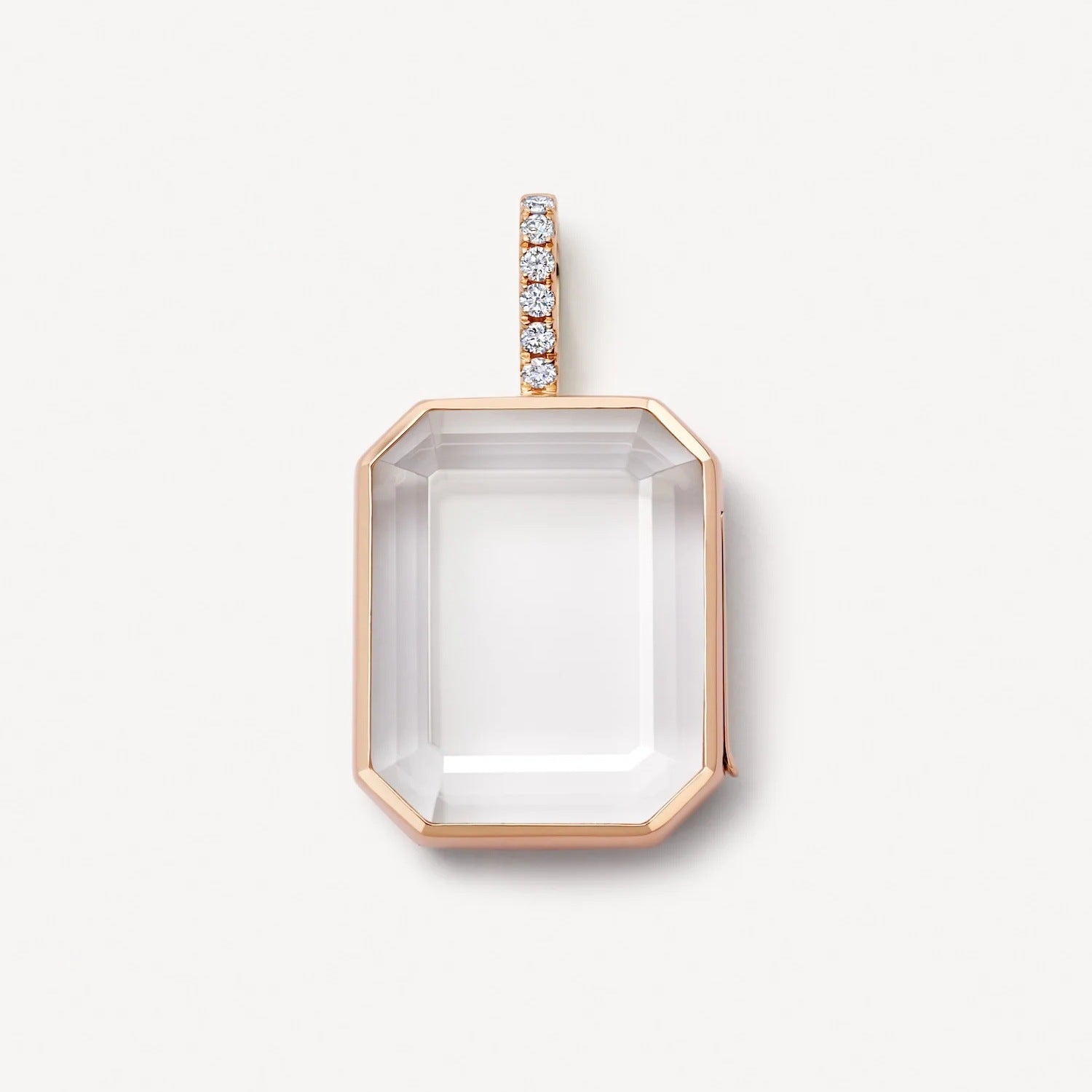Glass Locket Charms In Colour, Jewelry Accessories Featuring Elegant Design