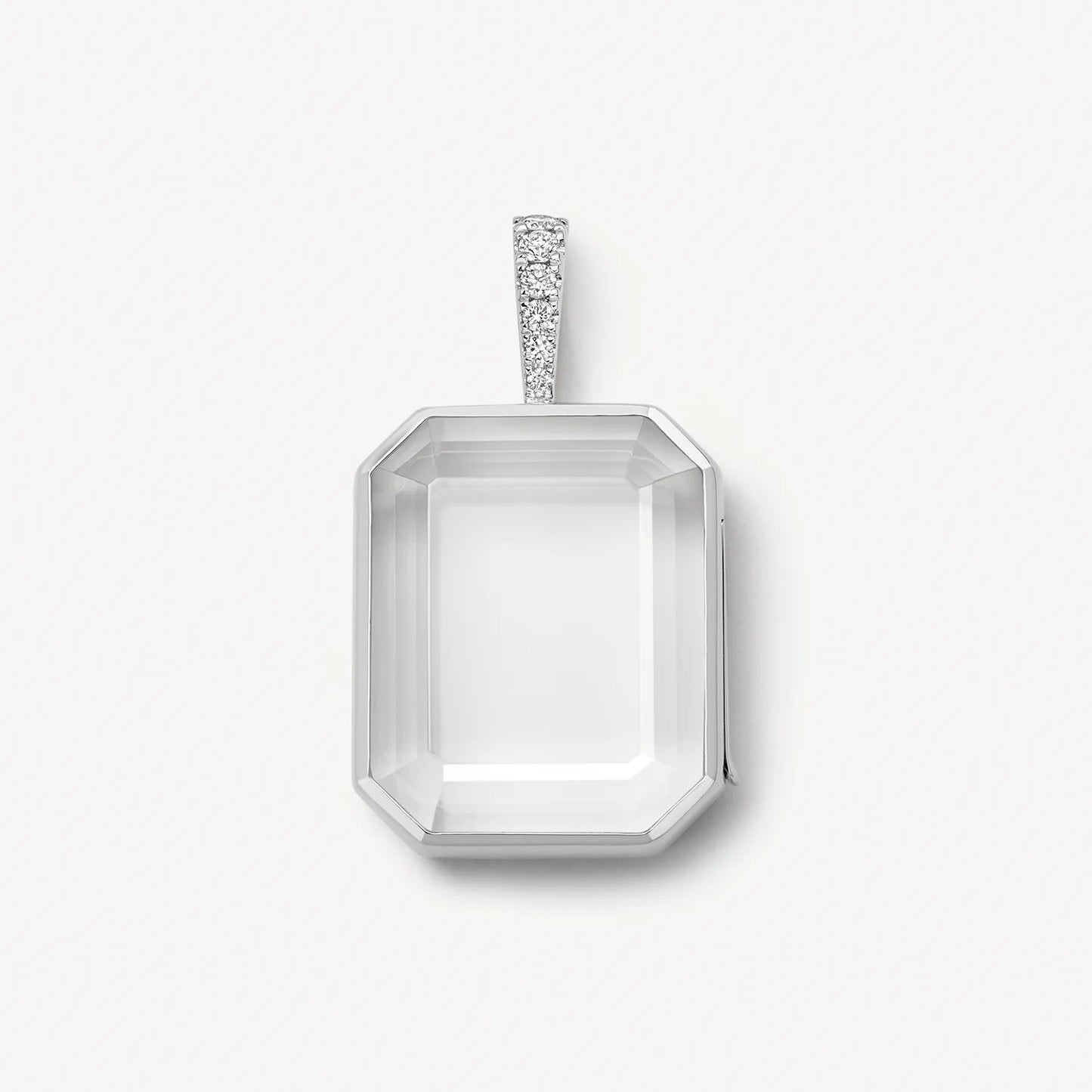 Glass Locket Charms In Colour, Jewelry Accessories Featuring Elegant Design