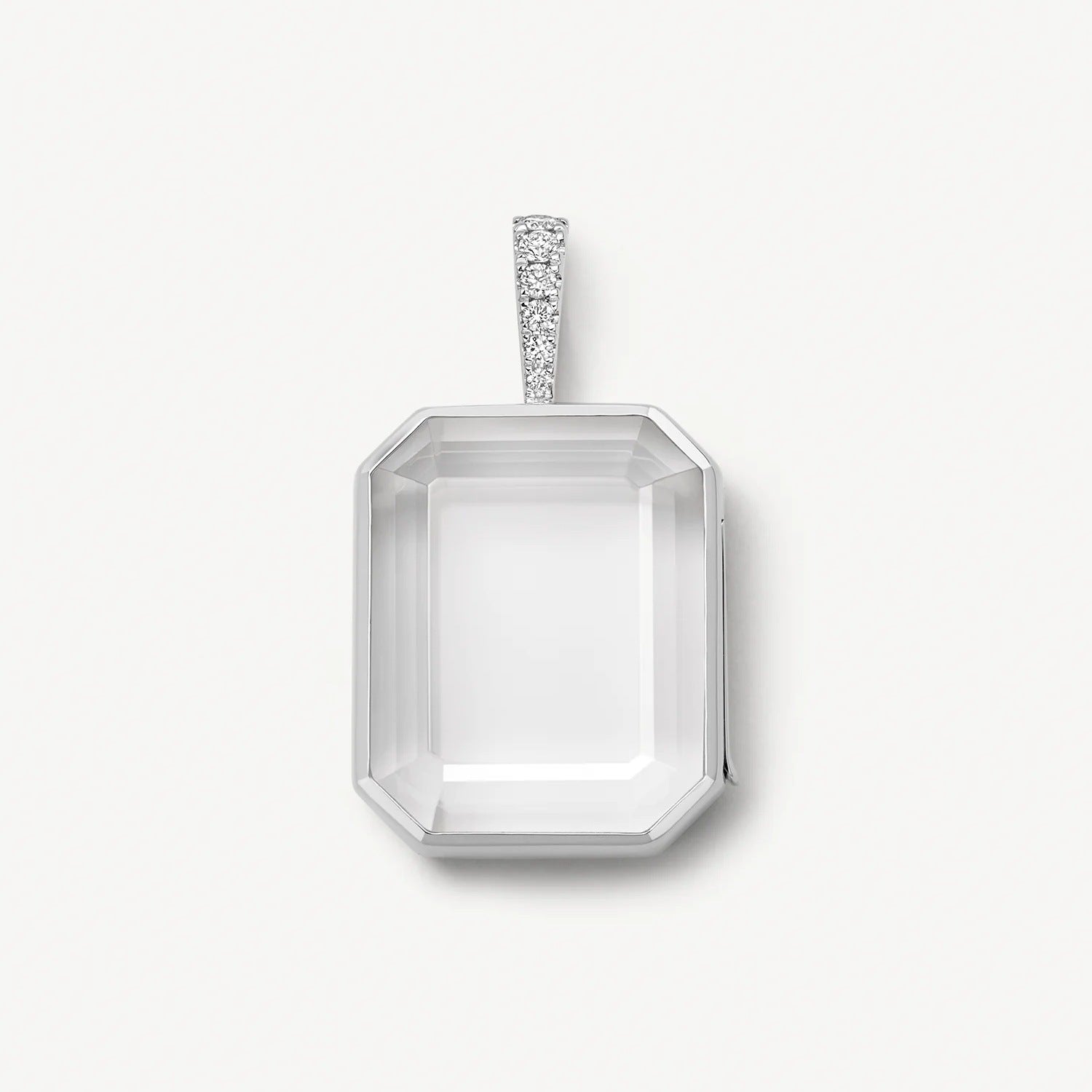Glass Locket Charms In Colour, Jewelry Accessories Featuring Elegant Design