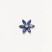Six-petal Blue Flower Accessory