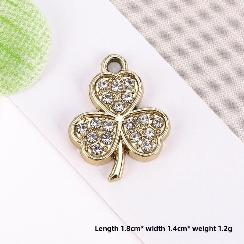 Golden Alloy Notes Love Charms Jewelry Accessories