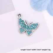 Lake Blue Butterfly Silver