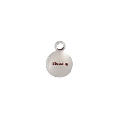 Circle Pendant Jewelry Accessory With PVD Coated Finish, Stylish And Durable Design