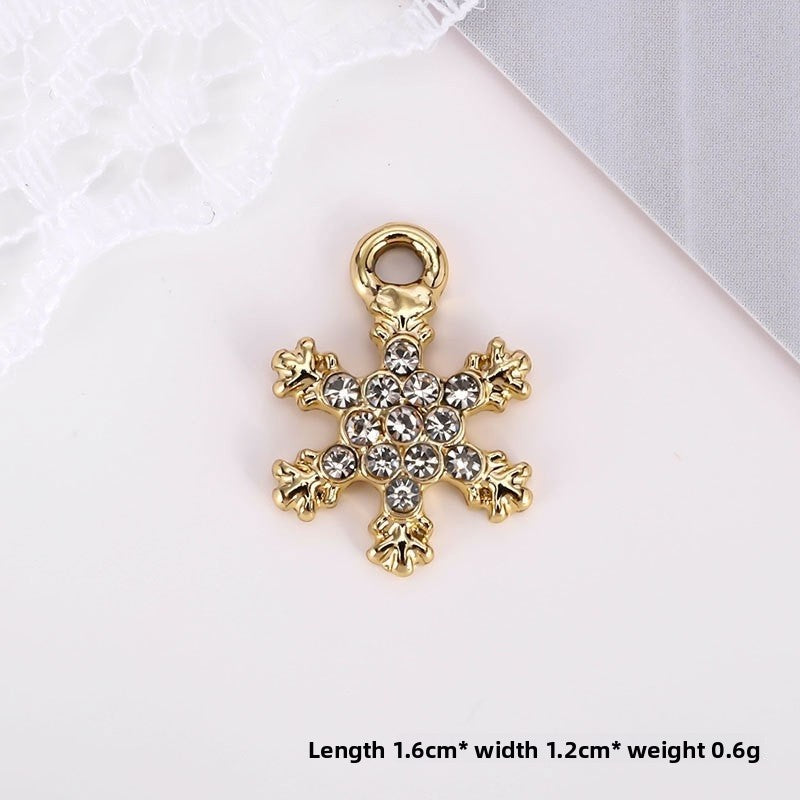 Golden Alloy Notes Love Charms Jewelry Accessories