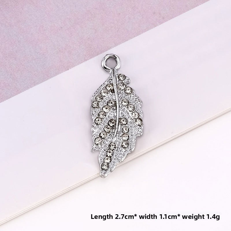Golden Alloy Notes Love Charms Jewelry Accessories