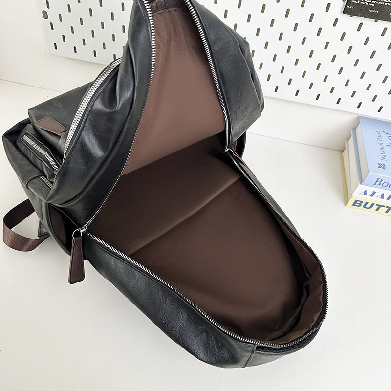 Wear-Resistant School Backpack For Women Featuring Durable PU Material