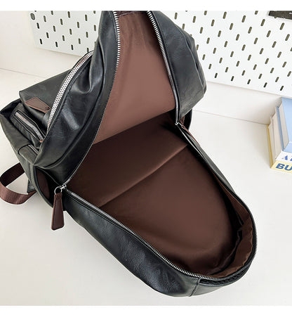 Wear-Resistant School Backpack For Women Featuring Durable PU Material