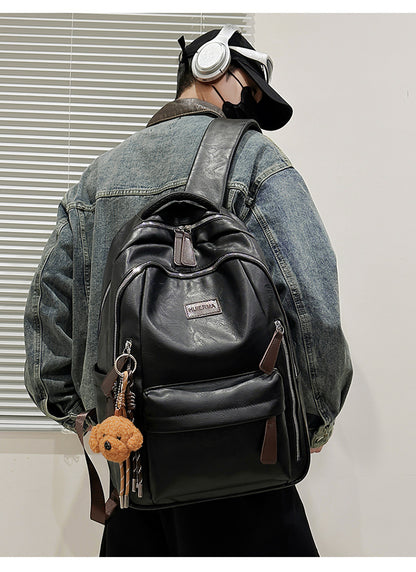 Wear-Resistant School Backpack For Women Featuring Durable PU Material