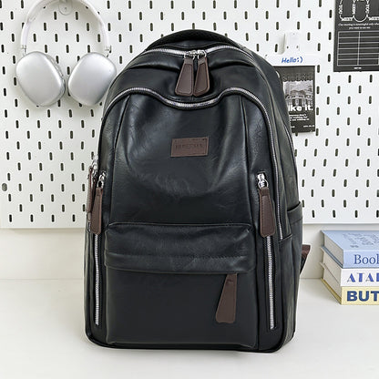 Wear-Resistant School Backpack For Women Featuring Durable PU Material