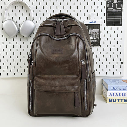 Wear-Resistant School Backpack For Women Featuring Durable PU Material