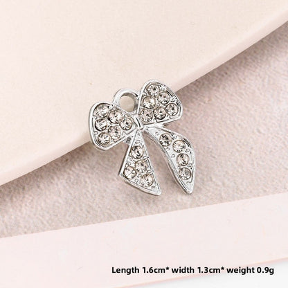 Golden Alloy Notes Love Charms Jewelry Accessories
