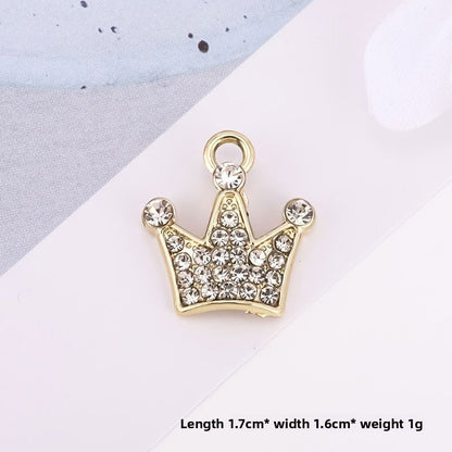 Golden Alloy Notes Love Charms Jewelry Accessories