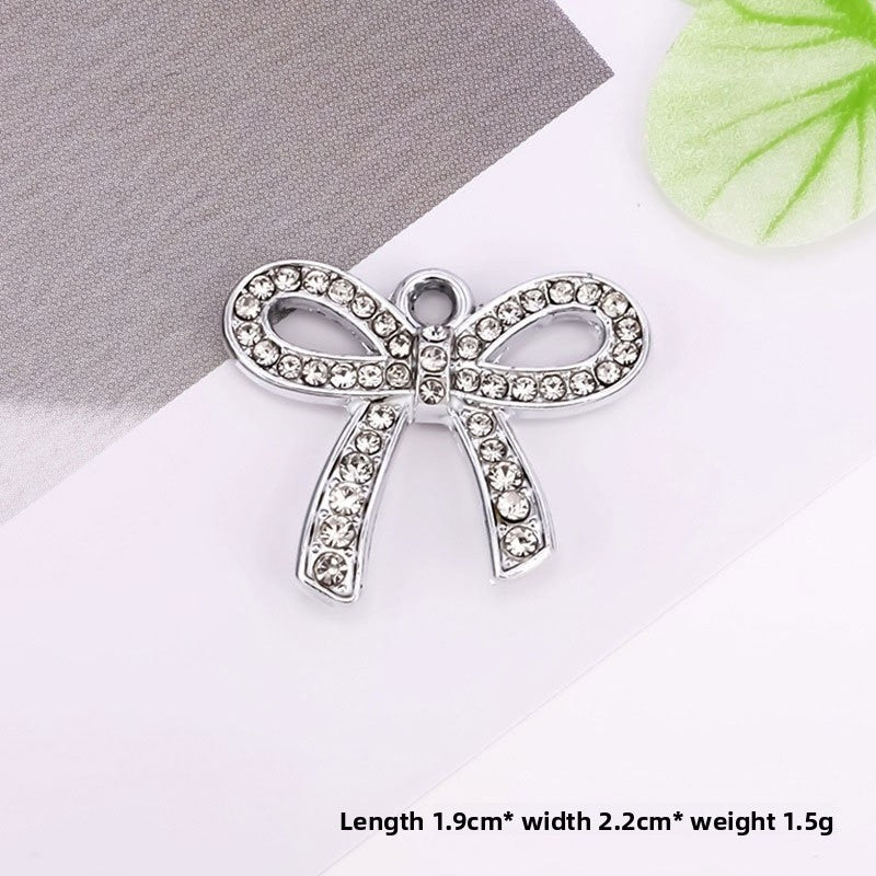 Golden Alloy Notes Love Charms Jewelry Accessories