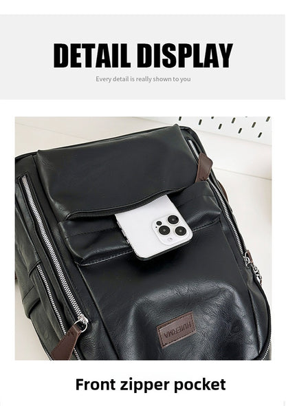 Wear-Resistant School Backpack For Women Featuring Durable PU Material
