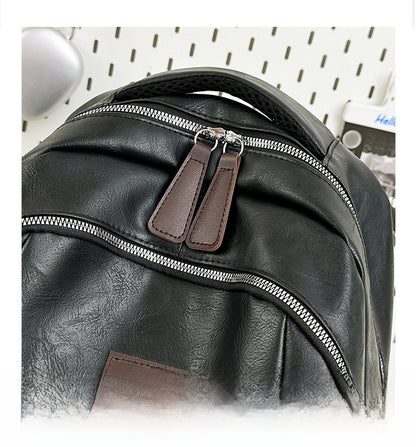 Wear-Resistant School Backpack For Women Featuring Durable PU Material