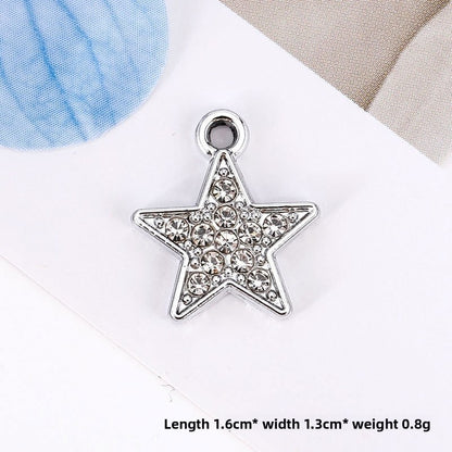 Golden Alloy Notes Love Charms Jewelry Accessories