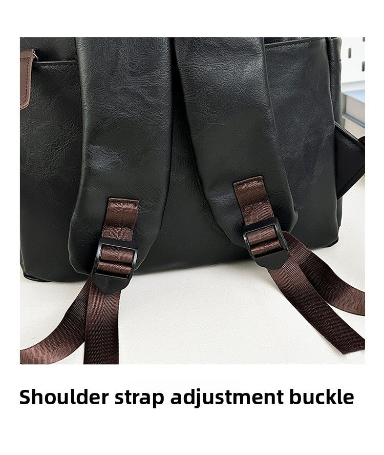 Wear-Resistant School Backpack For Women Featuring Durable PU Material