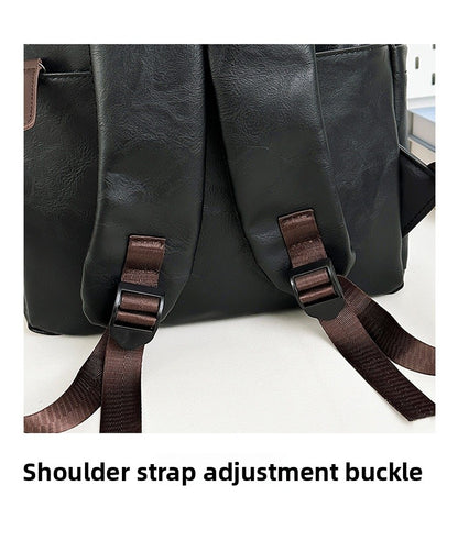 Wear-Resistant School Backpack For Women Featuring Durable PU Material