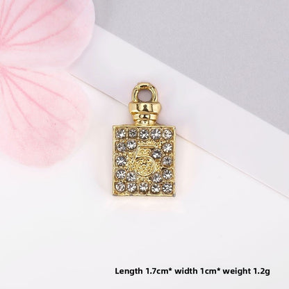 Golden Alloy Notes Love Charms Jewelry Accessories
