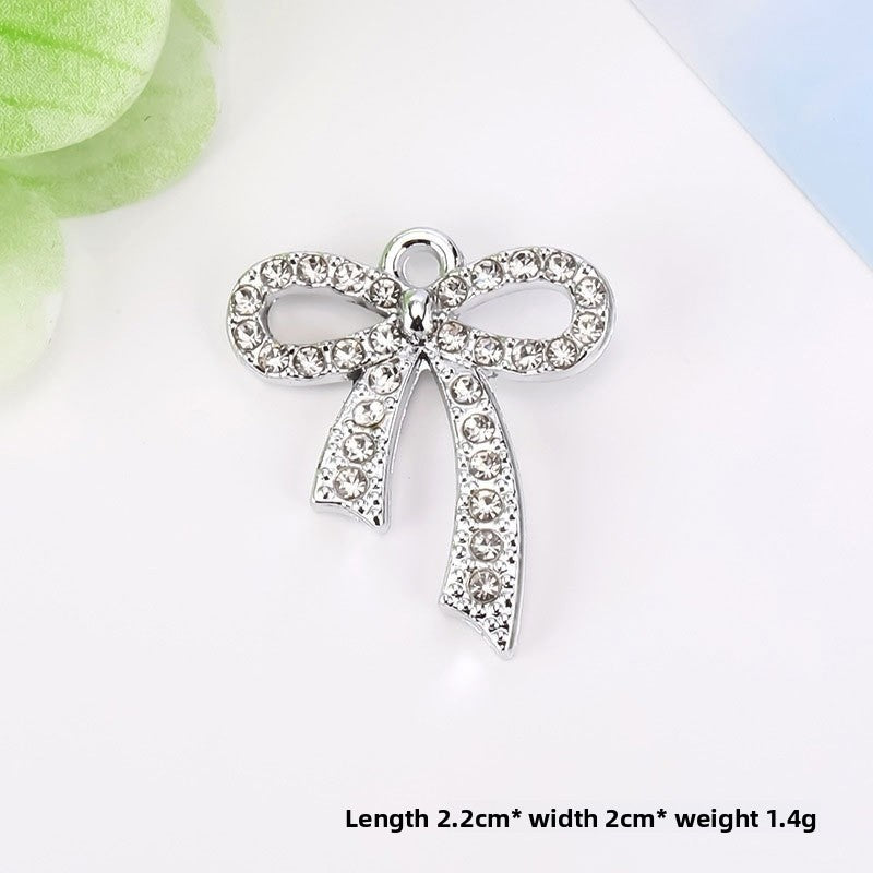 Golden Alloy Notes Love Charms Jewelry Accessories