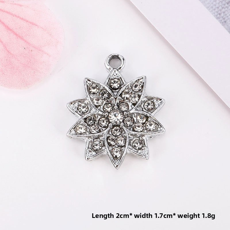 Golden Alloy Notes Love Charms Jewelry Accessories
