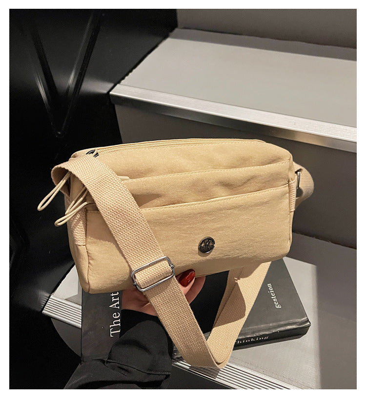 Square Polyester Shoulder Bag For Women, Stylish And Durable Design