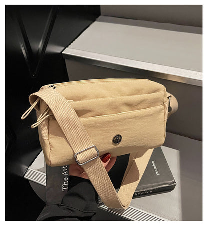 Square Polyester Shoulder Bag For Women, Stylish And Durable Design