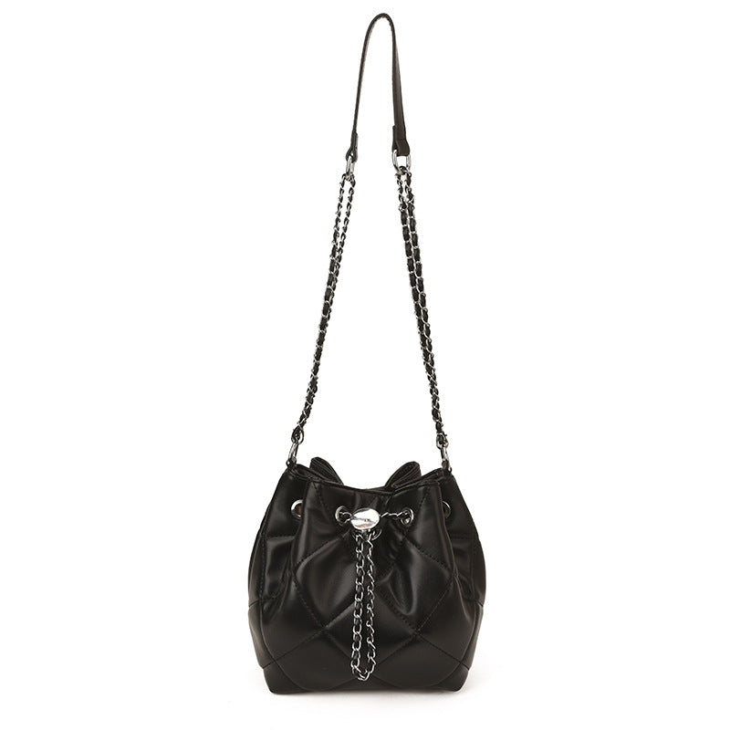 Bucket Shoulder Bag For Women In PU Leather, Stylish And Practical Design