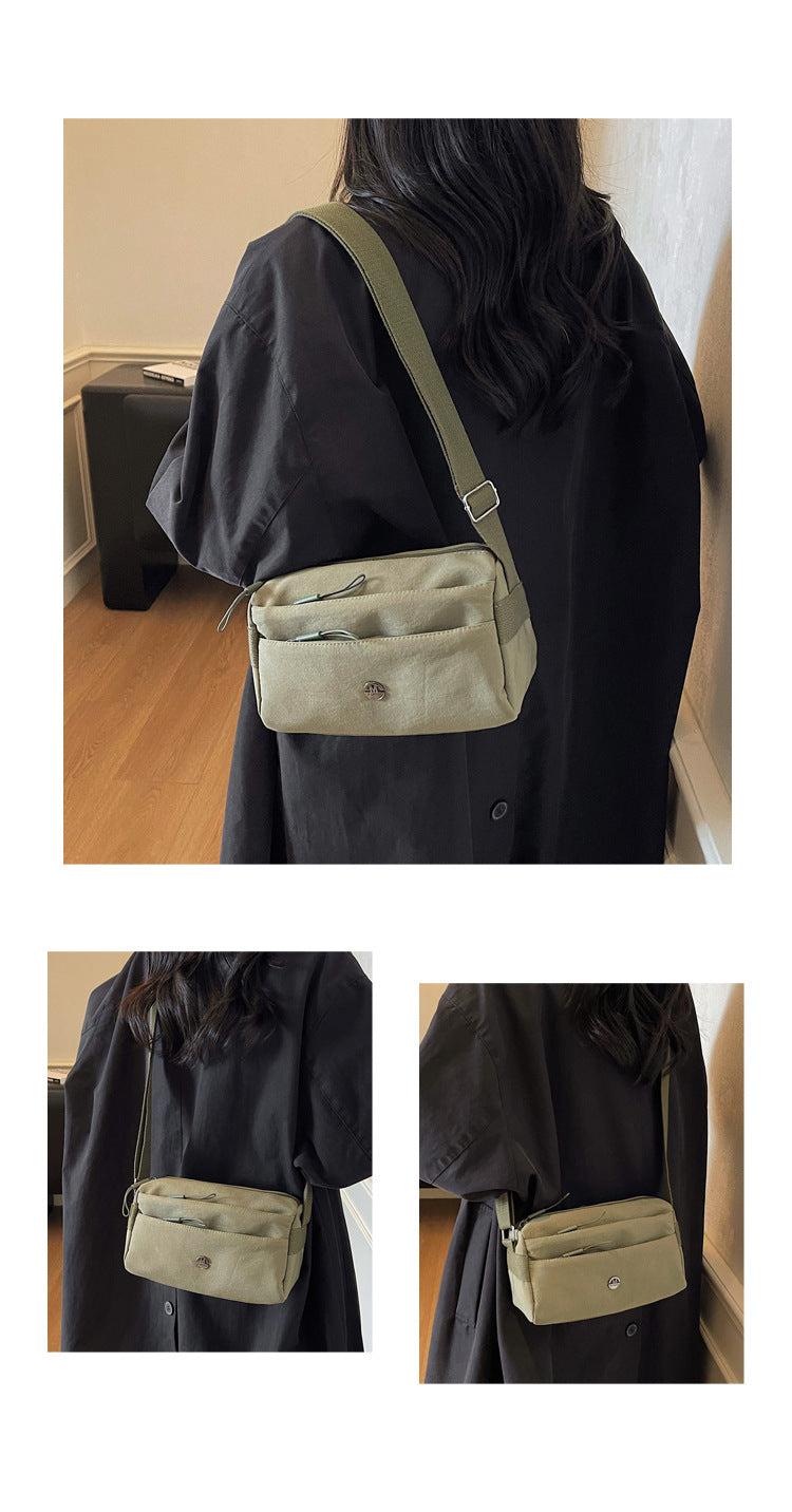 Square Polyester Shoulder Bag For Women, Stylish And Durable Design