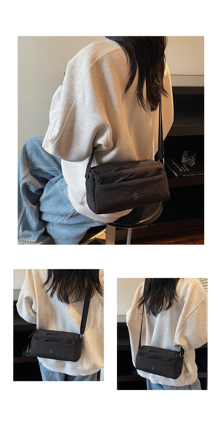 Square Polyester Shoulder Bag For Women, Stylish And Durable Design