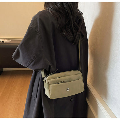 Square Polyester Shoulder Bag For Women, Stylish And Durable Design