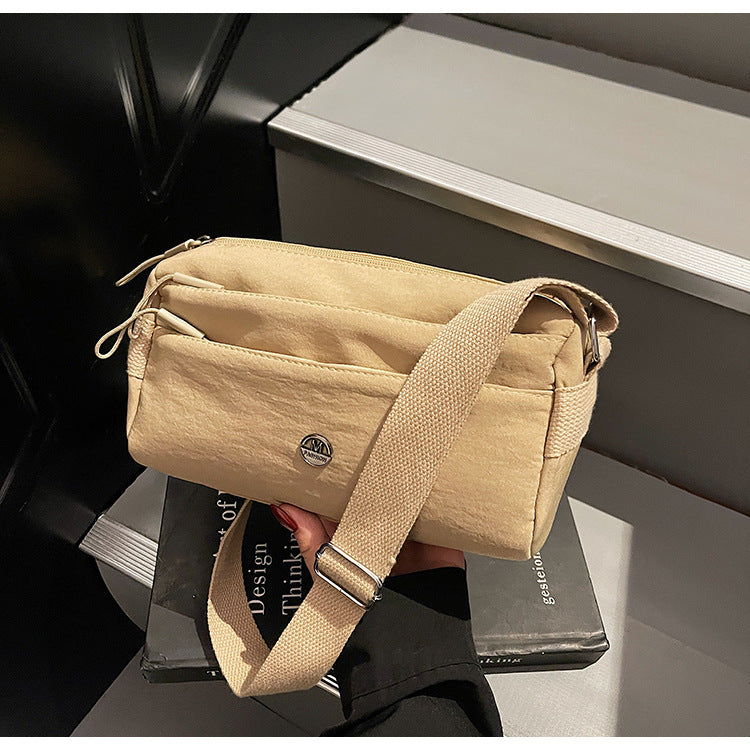 Square Polyester Shoulder Bag For Women, Stylish And Durable Design