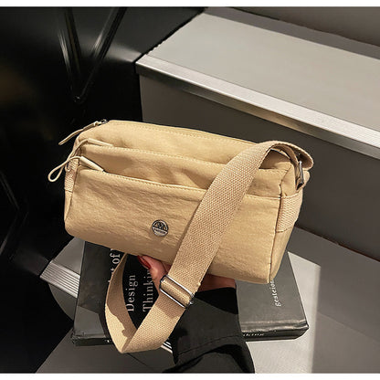 Square Polyester Shoulder Bag For Women, Stylish And Durable Design