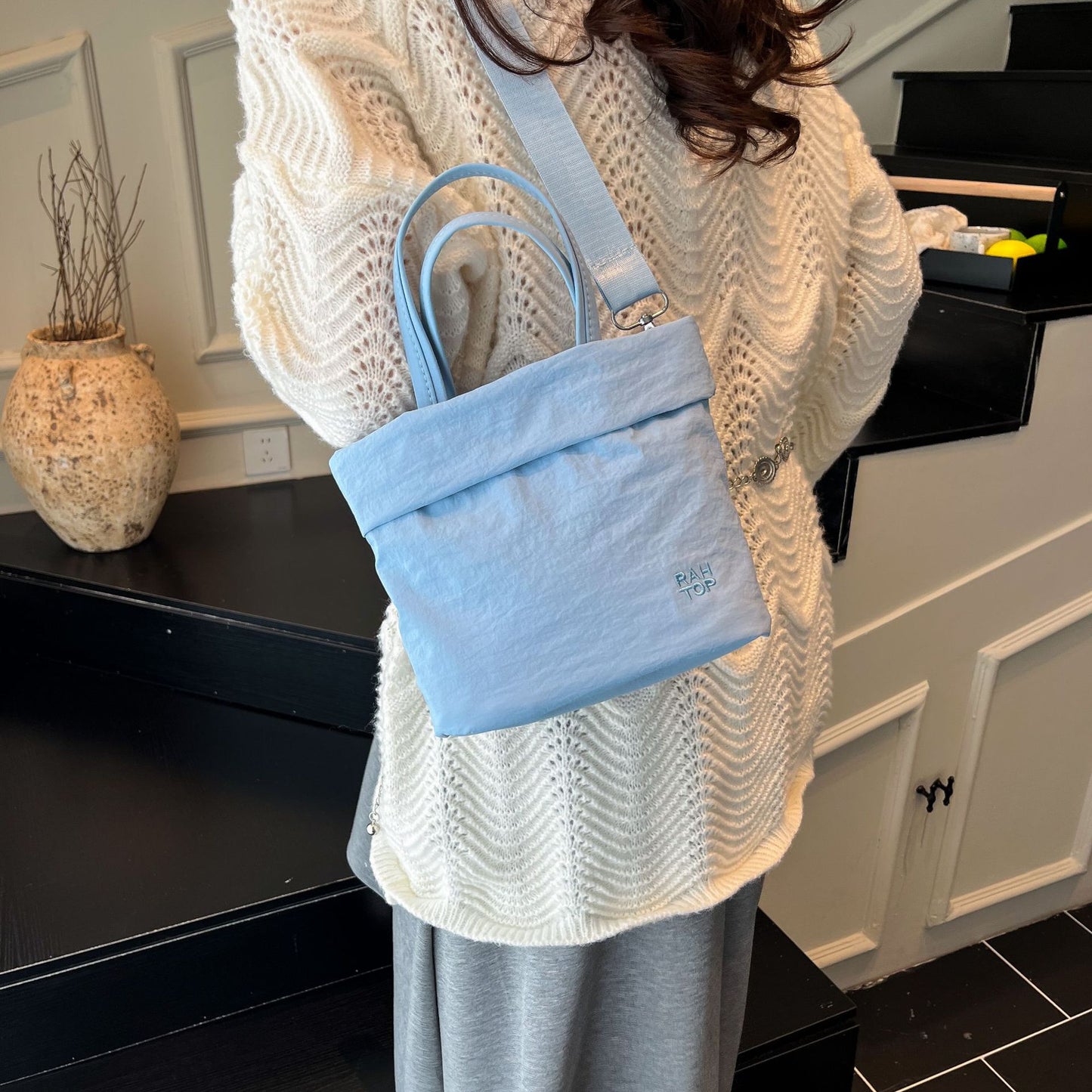 Square Oxford Cloth Shoulder Bag For Women, Stylish And Durable Design