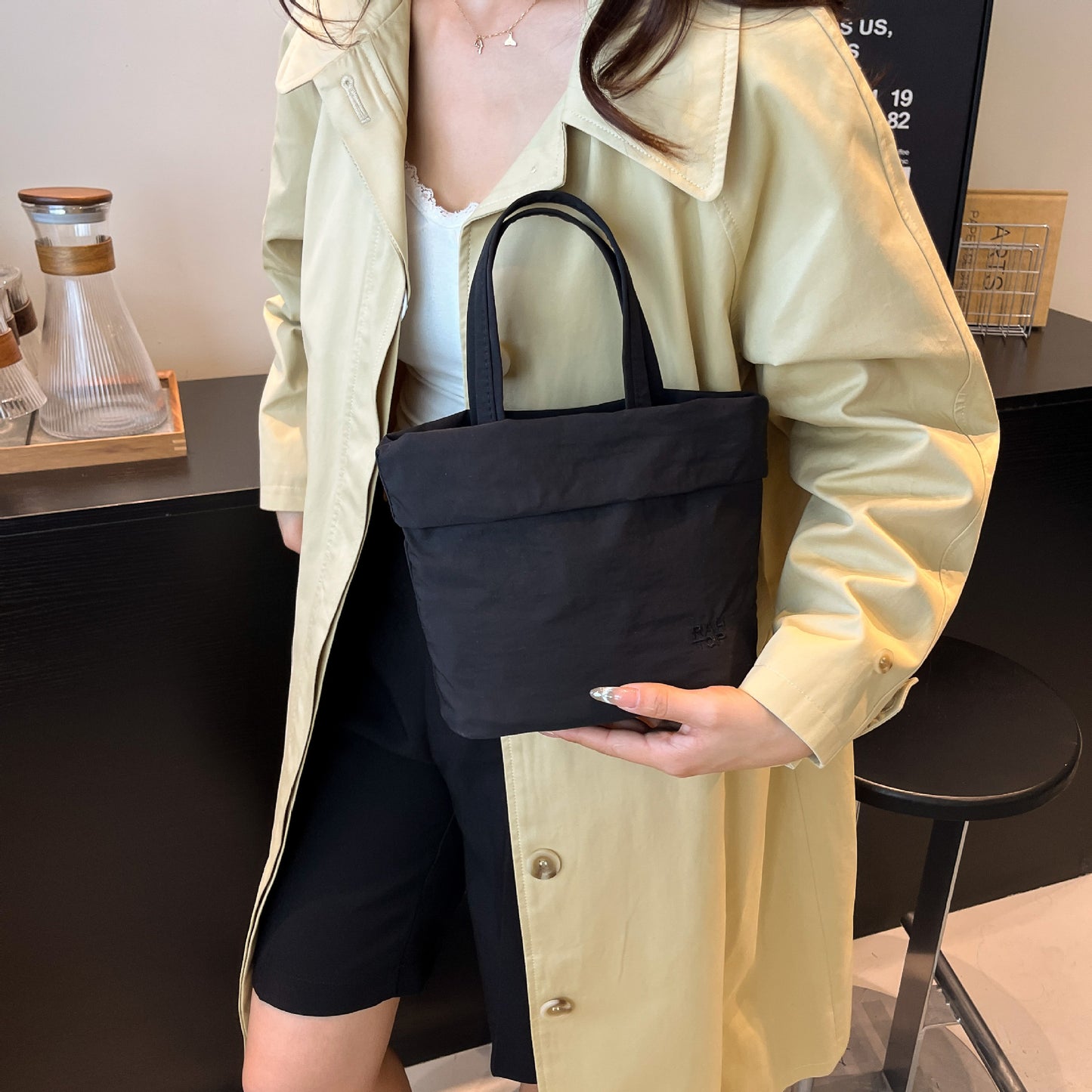 Square Oxford Cloth Shoulder Bag For Women, Stylish And Durable Design