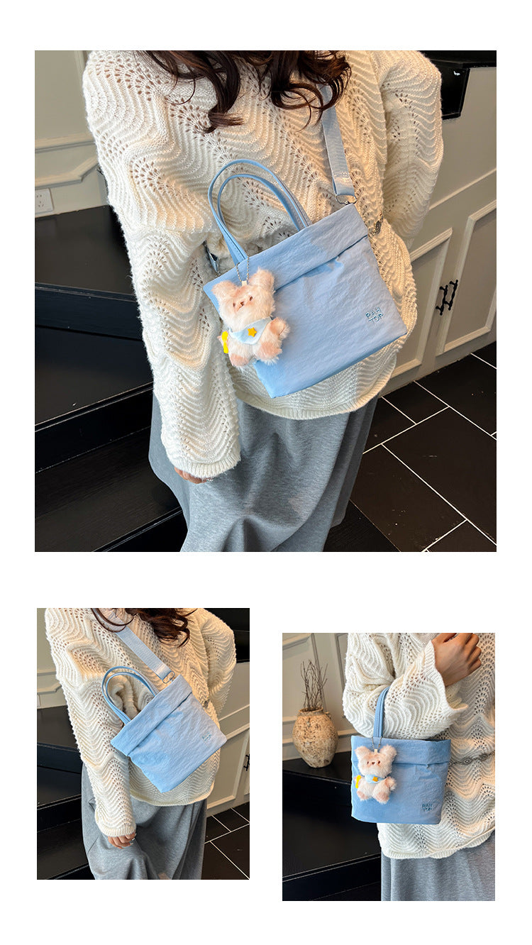 Square Oxford Cloth Shoulder Bag For Women, Stylish And Durable Design