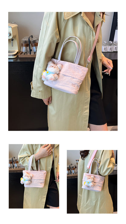 Square Oxford Cloth Shoulder Bag For Women, Stylish And Durable Design